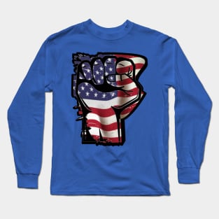 Hand usa Long Sleeve T-Shirt